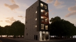 ADESIGN (adesign2020)さんの新築賃貸マンション　外観デザインへの提案