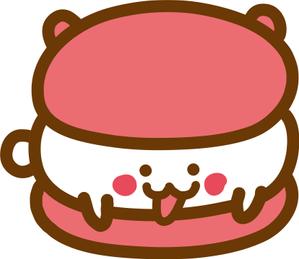 nougo (noguo3)さんの韓国マカロン専門店「mindeulle」クマのキャラクターデザインへの提案