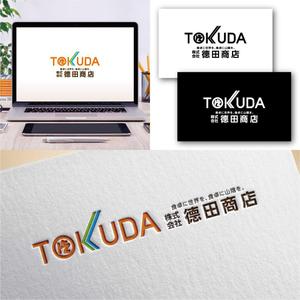 Hi-Design (hirokips)さんの食品卸問屋「株式会社 德田商店」の企業ロゴリニューアル制作への提案