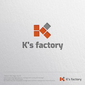 sklibero (sklibero)さんの建設会社「K's factory」のロゴへの提案