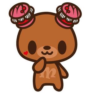 CHIHUAHUA BASE (tae1182)さんの韓国マカロン専門店「mindeulle」クマのキャラクターデザインへの提案