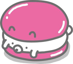 nougo (noguo3)さんの韓国マカロン専門店「mindeulle」クマのキャラクターデザインへの提案