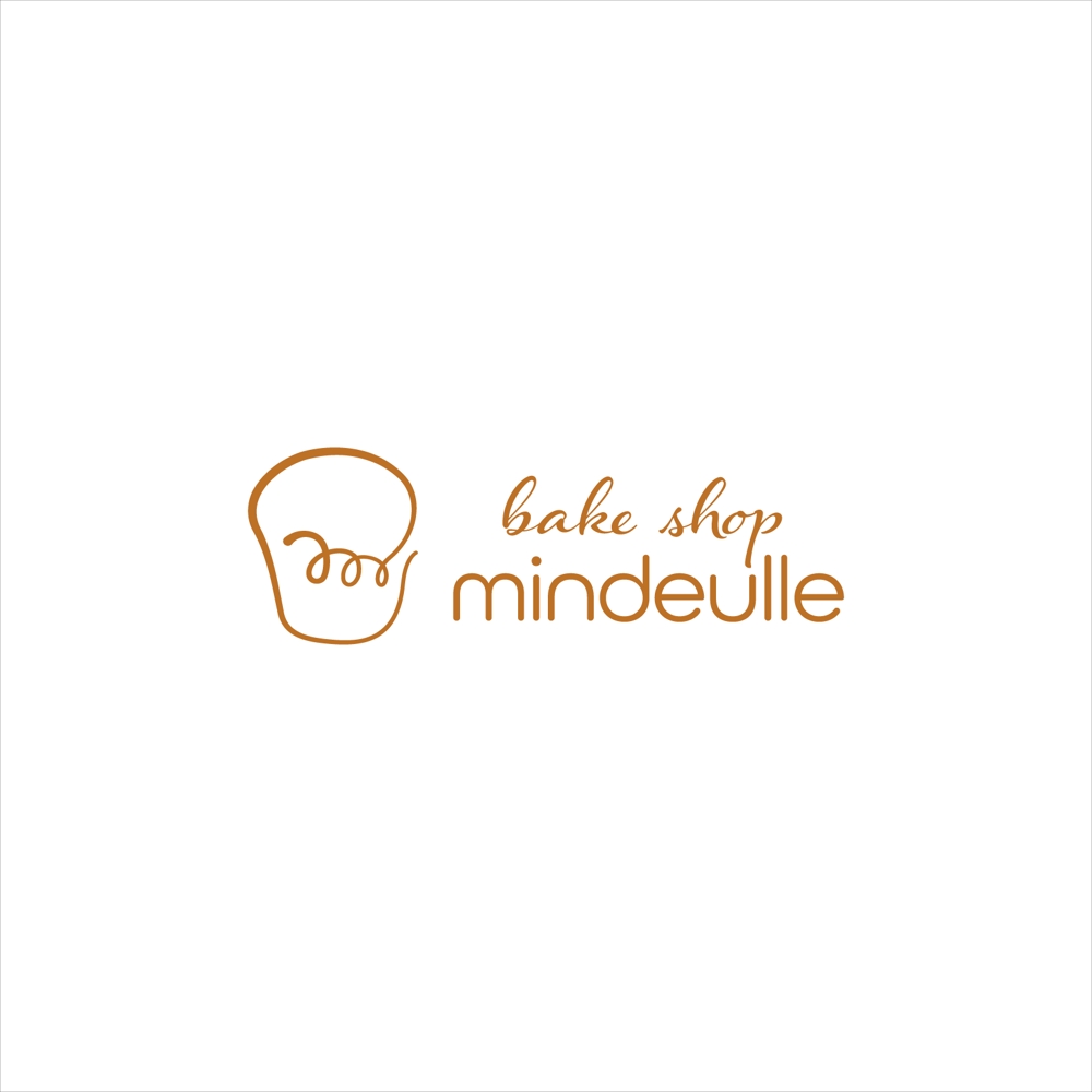 「bake shop mindeulle」のロゴ
