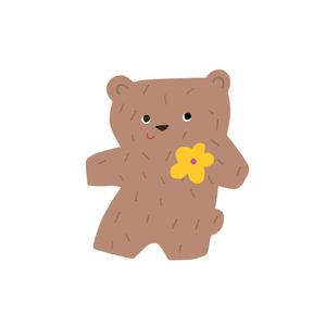 MOKU (moku_44to)さんの韓国マカロン専門店「mindeulle」クマのキャラクターデザインへの提案