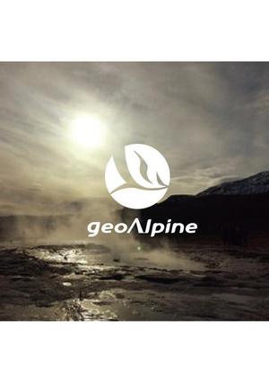 serihana (serihana)さんの温泉熱活用「geoAlpine（ジオアルピーヌ）合同会社」のロゴへの提案