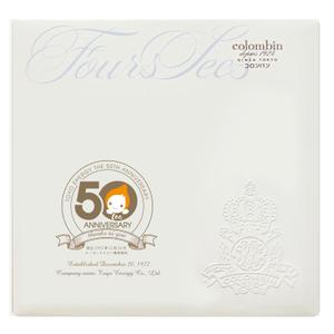 LeBB_23 (LeBB_23)さんの５０周年記念品のお菓子缶蓋へのデザインへの提案