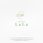 H-Design (yahhidy)さんの紹介専門出張マッサージ「salon LaLa」のロゴへの提案