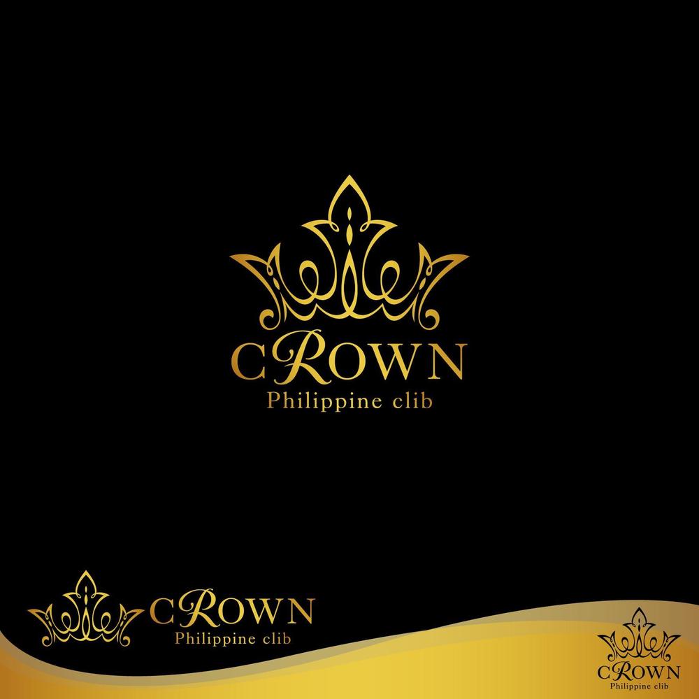 フィリピンクラブ　CROWNのロゴデザイン