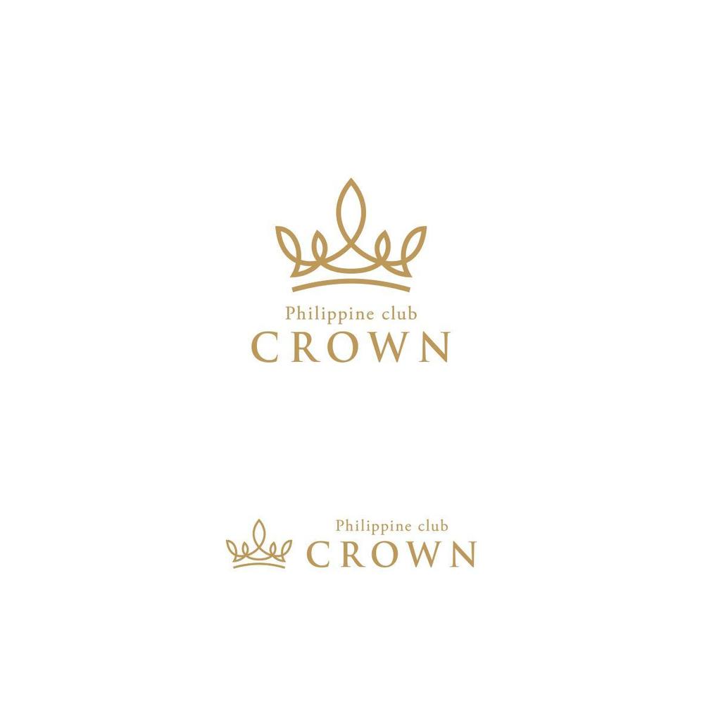 フィリピンクラブ　CROWNのロゴデザイン