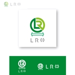 m_flag (matsuyama_hata)さんの就労継続支援b型事業所「LR⇔]のロゴへの提案