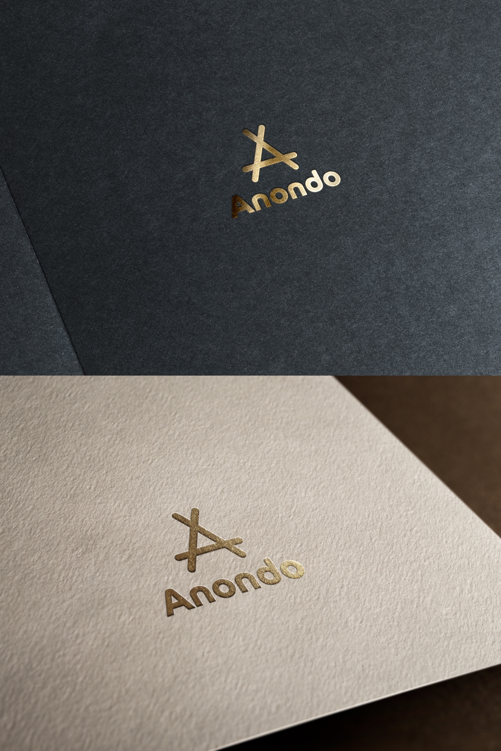 子供用アパレルブランド「Anondo」のロゴ