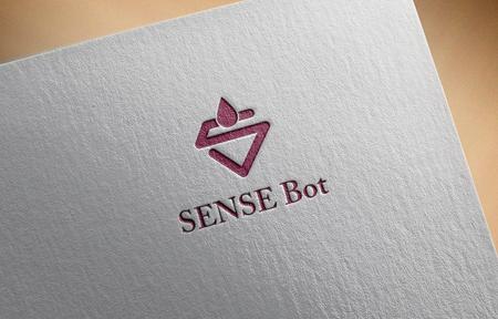 haruru (haruru2015)さんのワイン用の味検査デバイス「SENSE Bot」のロゴへの提案