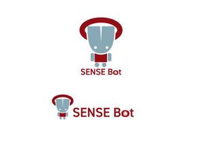 ymdesign (yunko_m)さんのワイン用の味検査デバイス「SENSE Bot」のロゴへの提案