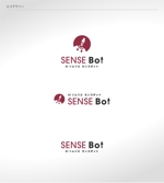 耳が聞こえないけど頑張るデザイナー (deaf_ken)さんのワイン用の味検査デバイス「SENSE Bot」のロゴへの提案