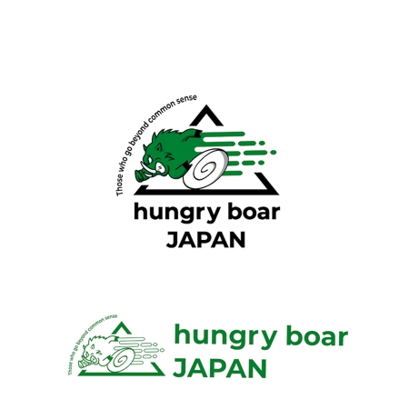 kaku (60468fa31d8be)さんのプロジェクトチーム「hungry boar」のロゴへの提案