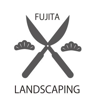 田中　威 (dd51)さんの造園会社「FUJITA LANDSCAPING」のロゴへの提案