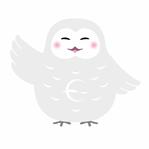 鷹彦 (toshitakahiko)さんの凪株式会社のイメージキャラクター（癒し顔の白フクロウ）への提案