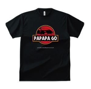 FUJI (fuzifuzi)さんの車系YouTubeチャンネル「パパパゴー」のプリントTシャツデザインへの提案