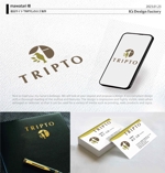 K'z Design Factory (kzdesign)さんの宿泊サイト「TRIPTO」のロゴ作成への提案