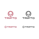 BUTTER GRAPHICS (tsukasa110)さんの宿泊サイト「TRIPTO」のロゴ作成への提案