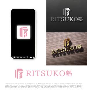 tog_design (tog_design)さんの個人経営、中小企業のブランディングや集客を学ぶコミュニティ「RITSUKO塾」のロゴへの提案