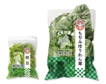 designE (designE)さんの野菜(ちぢみほうれん草・枝豆)のパッケージ２種類のデザイン大募集！への提案