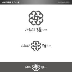 ArtStudio MAI (minami-mi-natz)さんのおむすびを中心とした和食カフェ　「お結び cafe Enishi -縁-」　のロゴへの提案