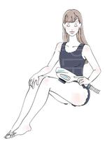 ホンダ ルルル (astrrraea)さんの脱毛サロンのチラシ掲載用イラストへの提案