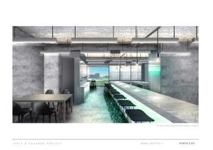 STUDIO CAIF. (624dca0408013)さんのゴルフバーの内装デザイン（可能な方は追加図面依頼有り）への提案