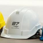d-net (d-net)さんの測量会社「株式会社87」の企業ロゴへの提案