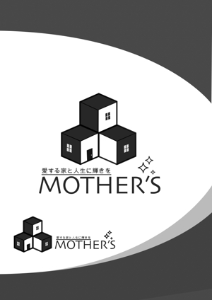 shu0610 (shu0610)さんの新築注文住宅　「MOTHER’S」のロゴへの提案