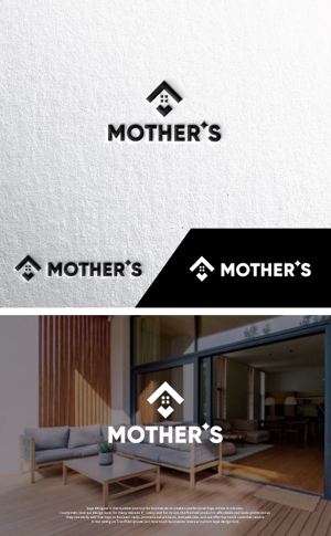 take5-design (take5-design)さんの新築注文住宅　「MOTHER’S」のロゴへの提案