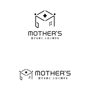marutsuki (marutsuki)さんの新築注文住宅　「MOTHER’S」のロゴへの提案