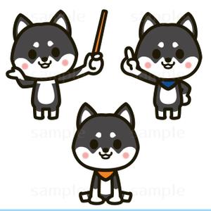 THE_watanabakery (the_watanabakery)さんの企業のキャラクターデザイン募集（黒柴のポップなデザインをお願いします）への提案