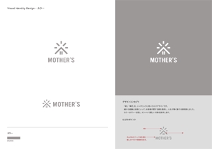 Gold Design (juncopic)さんの新築注文住宅　「MOTHER’S」のロゴへの提案