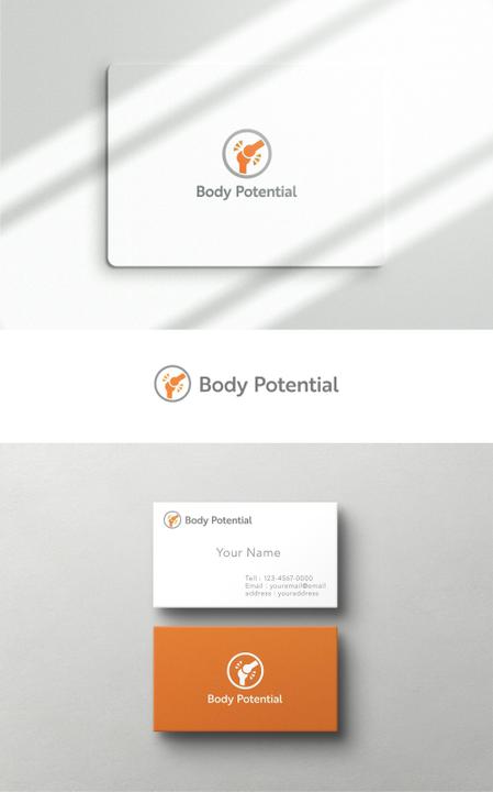 HOSHI (hoshi-1)さんの関節メンテナンス「Body Potential」のロゴへの提案