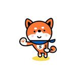 cham (chamda)さんの企業のキャラクターデザイン募集（黒柴のポップなデザインをお願いします）への提案