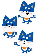 BlackPenguin (BlackPenguin)さんの企業のキャラクターデザイン募集（黒柴のポップなデザインをお願いします）への提案