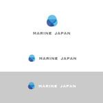 U design  (u__design)さんのマリン事業の新会社「MARINE JAPAN」のロゴ作成への提案