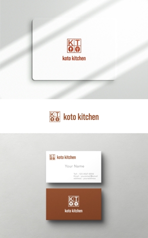 HOSHI (hoshi-1)さんの飲食店（カフェ・居酒屋）「koto kitchen」のロゴ作成への提案