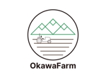tora (tora_09)さんの群馬県みなかみ町の農家「大川ファーム」のロゴへの提案