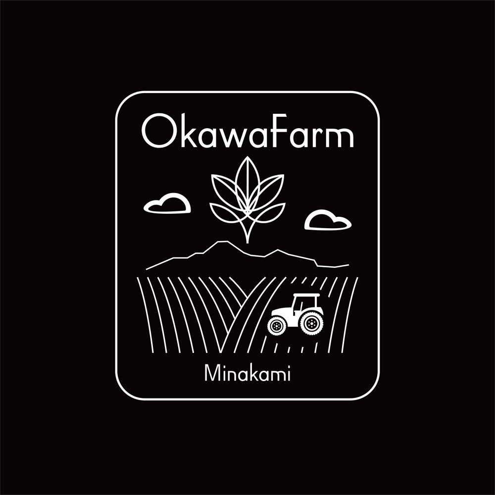 群馬県みなかみ町の農家「大川ファーム」のロゴ