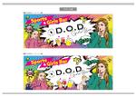 K-Design (kurohigekun)さんのガールズバー「D.O.D」のビルに付ける、看板への提案