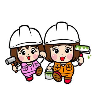pijons (pijons)さんのリフォーム会社の似顔絵風キャラクター作成への提案