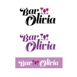まきこ (maki-ko)さんのバー「Bar Olivia」のロゴへの提案