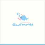 taro_designさんの「おやすみカフェ　swimmy」の看板ロゴ作成への提案