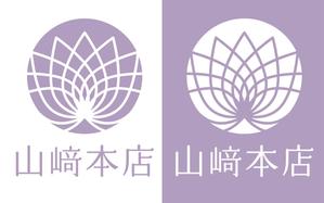 flower design (flower_design)さんの老舗仏壇店「山﨑本店」のロゴへの提案
