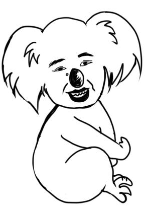ic ()さんのコアラのゲームキャラクターデザインへの提案