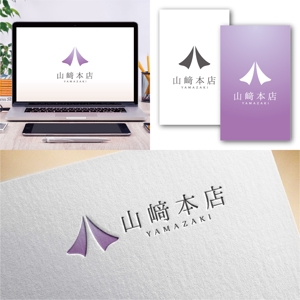 Hi-Design (hirokips)さんの老舗仏壇店「山﨑本店」のロゴへの提案