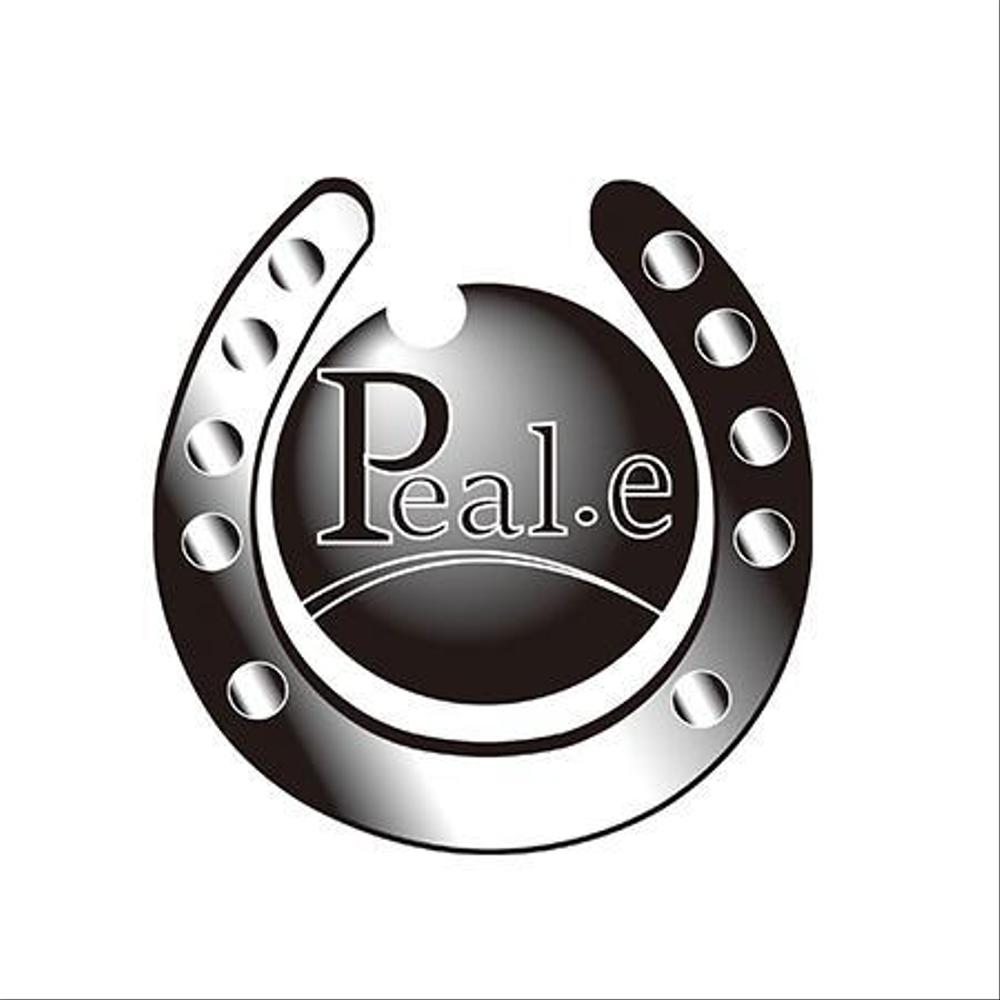 パールを使用したアクセサリーショップサイト「Peal.e」のロゴとマーク